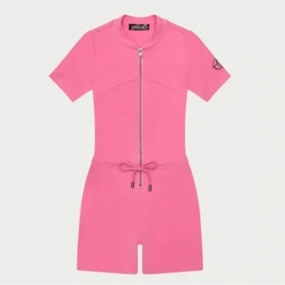 Lovello Zentai II One Piece Romper in Pink Size XXS
